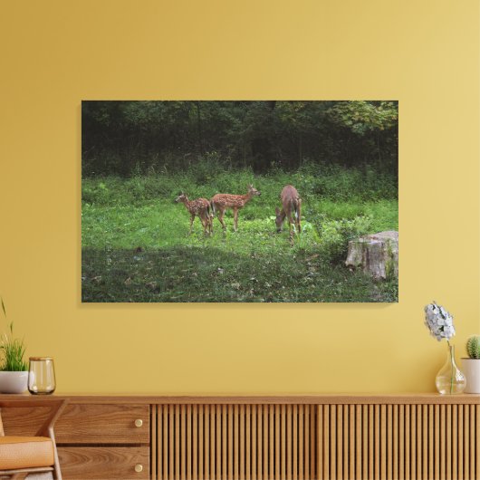 Zwillinge und ihre Mutter Leinwanddruck (Insitu (Wohnzimmer))