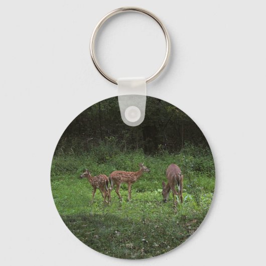 Zwillinge und ihre Mutter Schlüsselanhänger (Vorderseite)