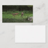 Zwillinge und ihre Mutter Visitenkarte (Vorne/Hinten)