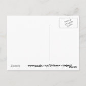 Zwillinge von Jungen am 1. Geburtstag Postkarte (Rückseite)