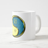 Zwillinge & Wasser-Affe Jumbo-Tasse (Vorderseite Rechts)