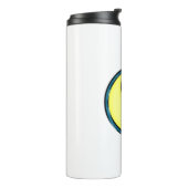 Zwillinge & Wasser Kaninchen Thermosbecher (Nach links gedreht)