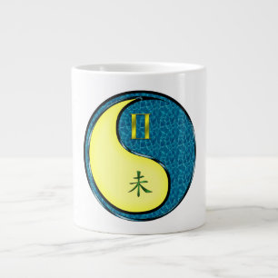 Zwillinge & Wasser Ziege Jumbo-Tasse