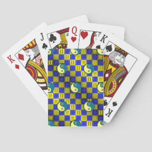 Zwillinge & Wasserbüffel Spielkarten