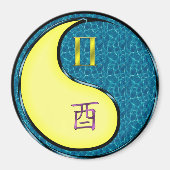 Zwillinge & Wasserhahn Magnet (Vorne)