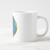 Zwillinge & Wasserhund Jumbo-Tasse (Rechts)