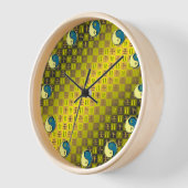 Zwillinge & Wasserpferd Uhr (Winkel)