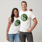 Zwillinge Yin Yang T-Shirt (Unisex)