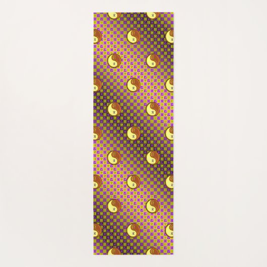 Zwillinge Yogamatte (Rückseite)