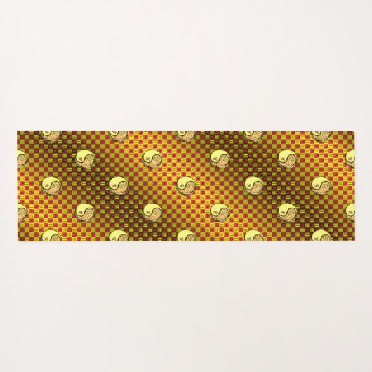 Zwillinge Yogamatte (Rückseite (Horizontal))