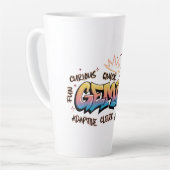 Zwillinge Zodiac Graffiti Milchtasse (Linke Ecke)