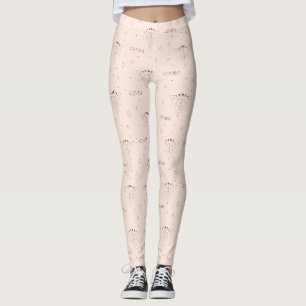 Zwillinge Zodiac nahtloses Muster – Himmelszwillin Leggings