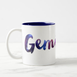 Zwillinge Zwei-Tonten Tasse