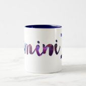 Zwillinge Zwei-Tonten Tasse (Mittel)