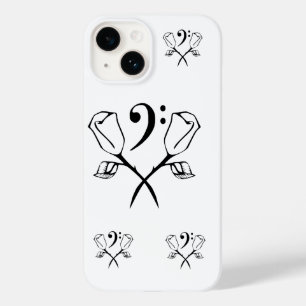 ZwillingRose über Bass Clef Case-Mate iPhone Hülle