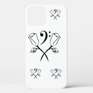 ZwillingRose über Bass Clef Case-Mate iPhone Hülle