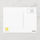 Zwillings-Bären mit Herz-Postkarte Postkarte (Rückseite)