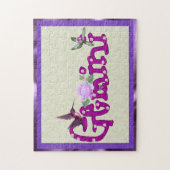 Zwillings-Blumen Puzzle (Vertikal)