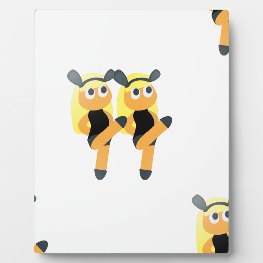 Zwillings-Emoji Fotoplatte (Vorderseite)