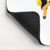Zwillings-Emoji Mousepad (Ecke)