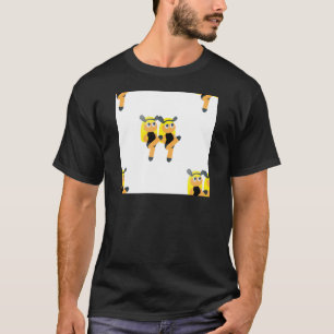 Zwillings-Emoji T-Shirt