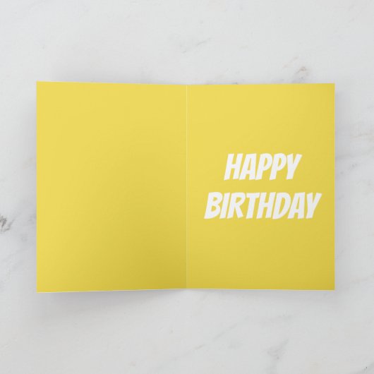 ZWILLINGS-GEBURTSTAG KARTE (Innenseite)