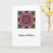 Zwillings-Geburtstags-Karte Karte (Gelbe Blume)