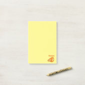 Zwillings-Illustration des Sternzeichens Post-it Klebezettel (Auf Schreibtisch)