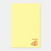 Zwillings-Illustration des Sternzeichens Post-it Klebezettel (Vorderseite)