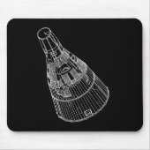Zwillings-Kapsel Mousepad (Vorne)