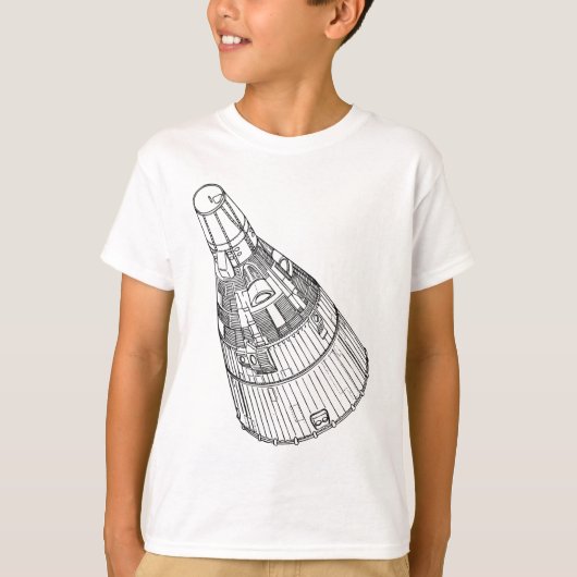 Zwillings-Kapsel T-Shirt (Vorderseite)