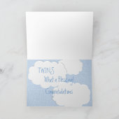 Zwillings-Karte Karte (Innenseite)