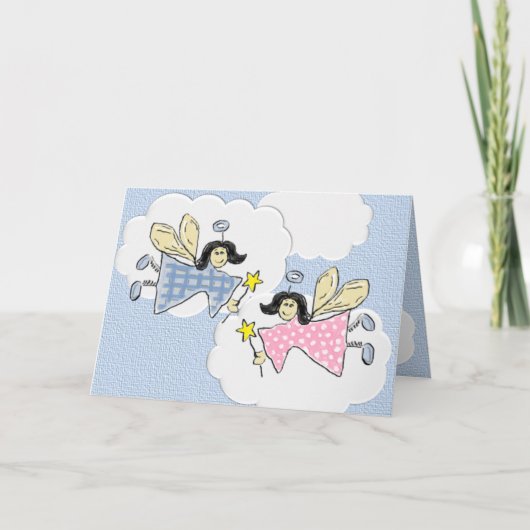 Zwillings-Karte Karte (Vorderseite)