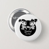 Zwillings-Knopf Button (Vorne & Hinten)