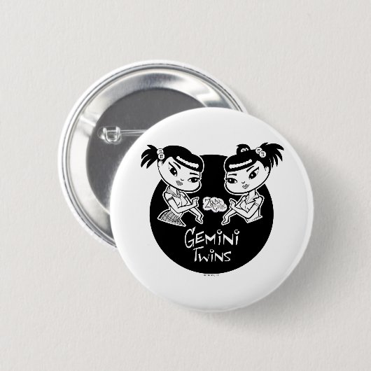 Zwillings-Knopf Button (Vorne & Hinten)