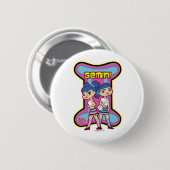 Zwillings-Knopf Button (Vorne & Hinten)