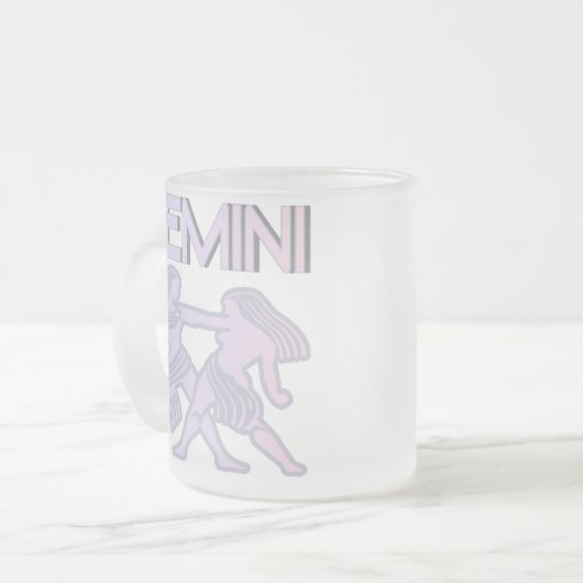 Zwillings-Pastelle Mattglastasse (Vorderseite Links)