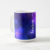 Zwillings-personalisierte Kaffee-Tasse Kaffeetasse (Vorderseite Links)