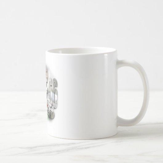 Zwillings-Riese - Weg 66 Kaffeetasse (Rechts)