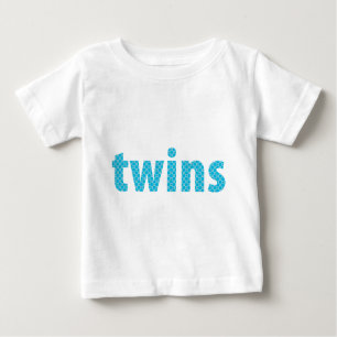 ZWILLINGS-SAMMLUNG - Jungen {Aqua} Baby T-shirt