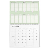 Zwillings-Schwangerschafts-Kalender Kalender (Mär 2027)