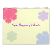 Zwillings-Schwangerschafts-Kalender Kalender (Titelbild)