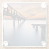 Zwillings-Spucken Glasuntersetzer (Rückseite)