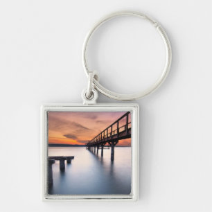 Zwillings-Spucken Schlüsselanhänger