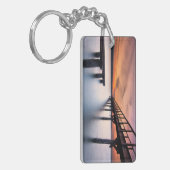 Zwillings-Spucken Schlüsselanhänger (Vorderseite links)