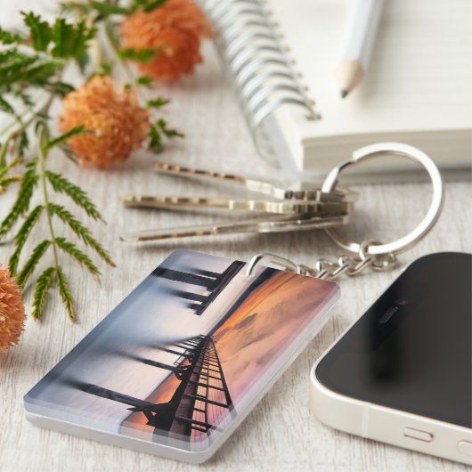 Zwillings-Spucken Schlüsselanhänger (Vorderseite rechts)