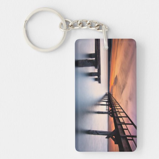 Zwillings-Spucken Schlüsselanhänger (Vorderseite)