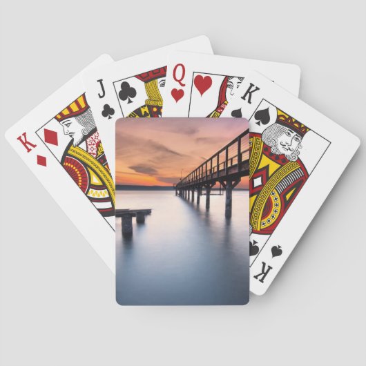 Zwillings-Spucken Spielkarten (Rückseite)