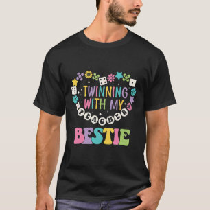Zwillings-Tag Freunde Lehrer Twinning mit meinem b T-Shirt