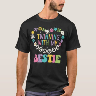 Zwillings-Tag-Freunde Schulegewinnen mit meinem be T-Shirt